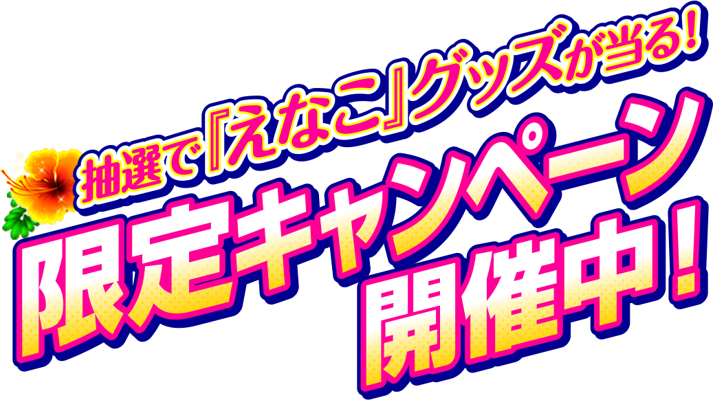 抽選で『えなこ』グッズが当たる！限定キャンペーン開催中！