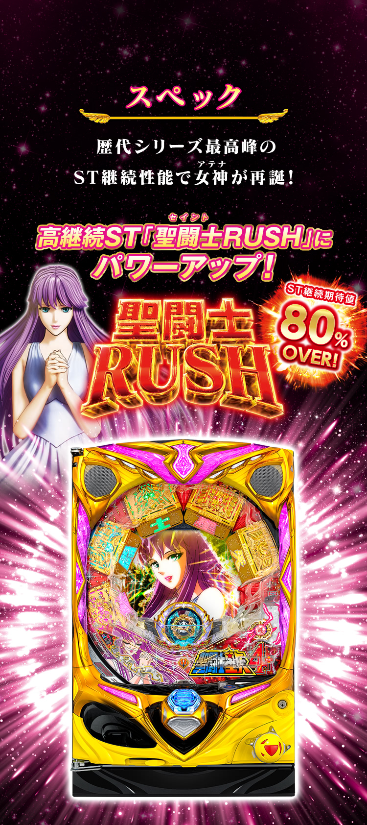 スペック | CR聖闘士星矢4 The Battle of 